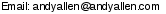 This artist's e-mail address is hidden inside a graphic to protect them from spam.  To send Andy Allen an e-mail, please type the address directly in to your E-mail software. If you are unable to read the graphic for any reason, please contact us at admin@crossrhythms.co.uk and we will supply you with the addresses you require.
