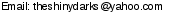 This artist's e-mail address is hidden inside a graphic to protect them from spam.  To send The Shiny Darks an e-mail, please type the address directly in to your E-mail software. If you are unable to read the graphic for any reason, please contact us at admin@crossrhythms.co.uk and we will supply you with the addresses you require.