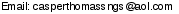 This artist's e-mail address is hidden inside a graphic to protect them from spam.  To send Casper Thomas an e-mail, please type the address directly in to your E-mail software. If you are unable to read the graphic for any reason, please contact us at admin@crossrhythms.co.uk and we will supply you with the addresses you require.